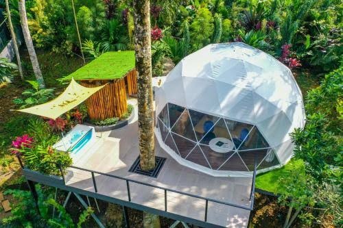 Domo privado entre la naturaleza
